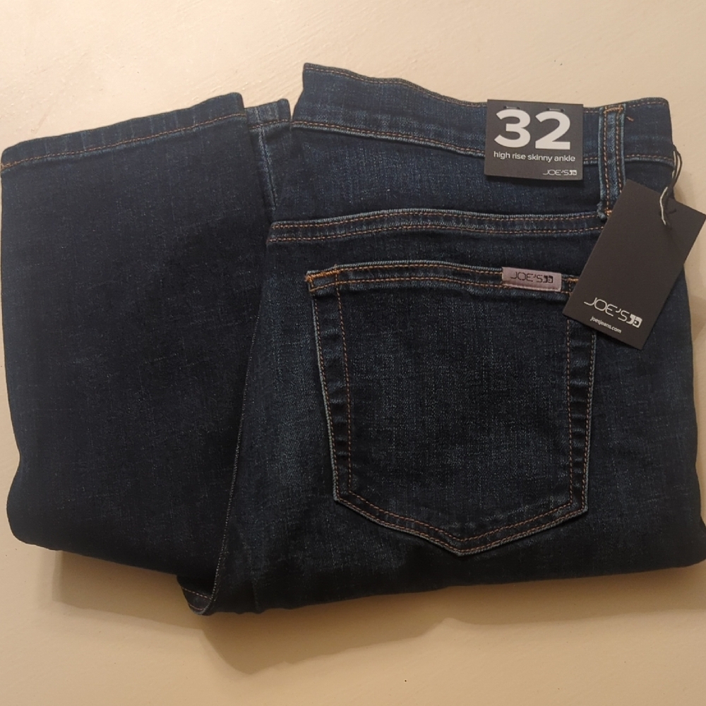 NWT Joe's Jeans Dark Blue Skinny Jeans